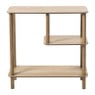 Vakkenkast Scandi laag - naturel - 75x75x30 cm