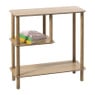 Vakkenkast Scandi laag - naturel - 75x75x30 cm