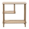 Vakkenkast Scandi laag - naturel - 75x75x30 cm