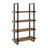 Boekenkast James - bruin/zwart - 168.5x100x41 cm