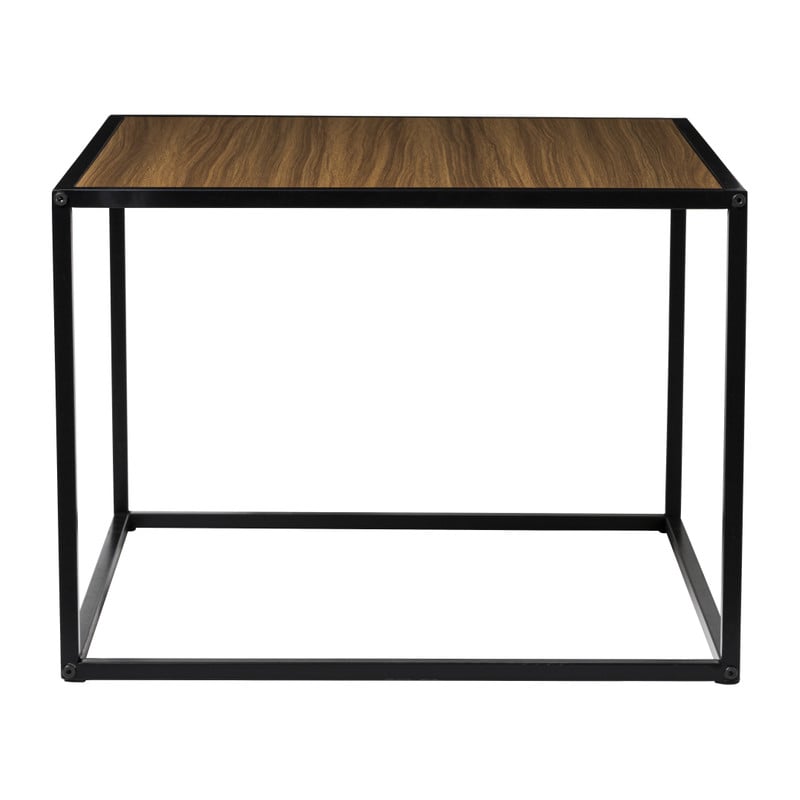 Bijzettafel basix - bruin - 55x55x40 cm