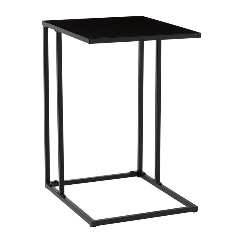 Bijzettafel basix - zwart - 45x40x60 cm
