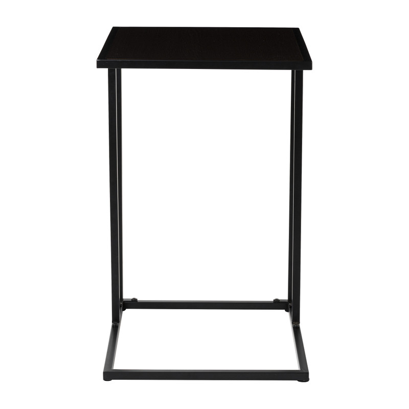 Bijzettafel basix - zwart - 45x40x60 cm