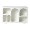 6 vakkenkast Zaha organic - MDF - 60x90x25 cm