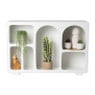 6 vakkenkast Zaha organic - MDF - 60x90x25 cm