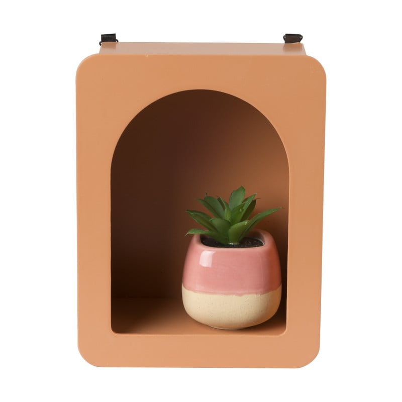 Wandkastje Zaha - oranje - 19.7x15x9 cm
