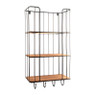 Wand-bakkerskast met 3 planken - 40x20x73 cm
