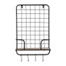 Wandrekje met plank en haken - 40x12x53 cm 