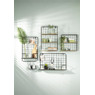 Wandrekje met plank en haken - 40x12x53 cm 