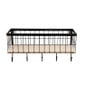 Wandrek met 5 haken - 48x17x27 cm