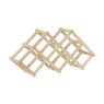 Houten wijnrek Kalmar - inklapbaar - 45x12x31 cm 