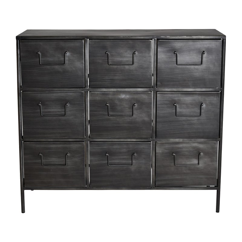 Ladekast Boston - 9 laden - 90x34x74.5 cm