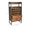Wijnkast Vino - hout - 116x63x32 cm