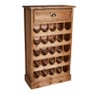 Wijnkast met lade - 63x30x108 cm