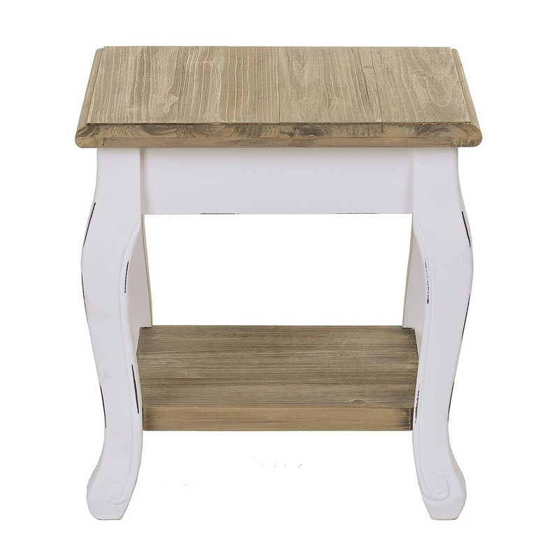 Salontafel antiek look - 40x40 cm