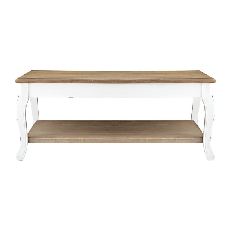 Salontafel antiek look - 100x100 cm