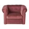 Kids stoeltje velvet - roze
