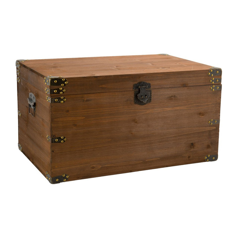 Houten kist - 67x45x36 cm