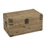 Houten kist - white wash - 48x27x23 cm
