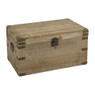 Houten kist - white wash - 55x34x30 cm