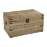 Houten kist - white wash - 62x40x32 cm