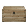 Houten kist - white wash - 62x40x32 cm