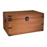 Houten kist - lichtbruin - 62x40x32 cm