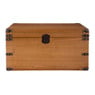 Houten kist - lichtbruin - 62x40x32 cm