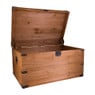Houten kist - lichtbruin - 76x52x42 cm