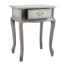 Sidetable barok - 44x32x57 cm - wit