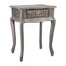 Sidetable barok - 44x32x57 cm - zilver