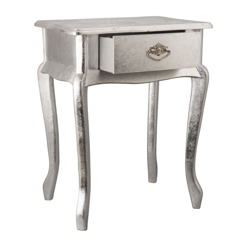 Sidetable - 44x32x57 cm - zilver