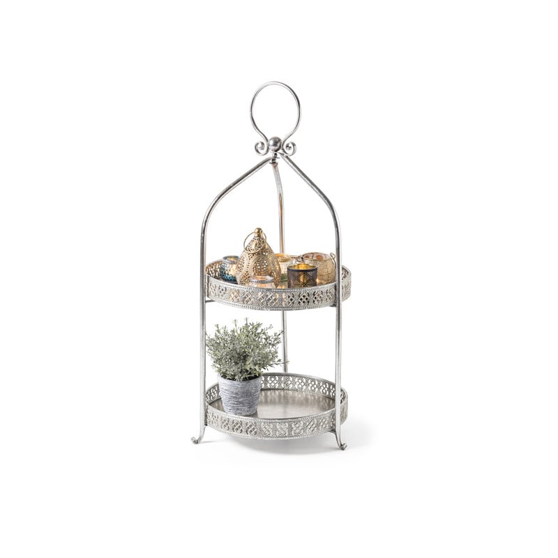Etagère 2-laags - 87x37 cm