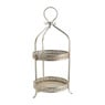 Etagère 2-laags - 87x37 cm