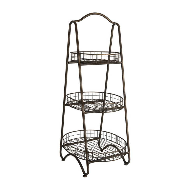 Etagère 3-laags taps - 49x37x96 cm