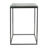Bijzettafel marmer - zwart/groen - 35x35x50 cm