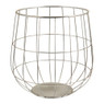 Tafeltje Malmo - zilver - 38x45 cm 