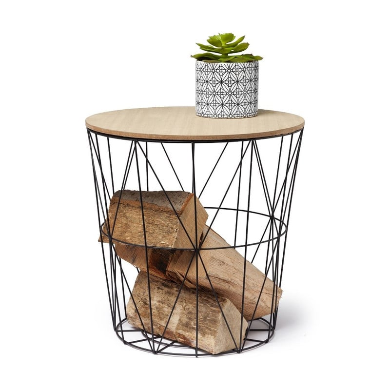 Opbergmand met deksel Malmo - 40x41 cm