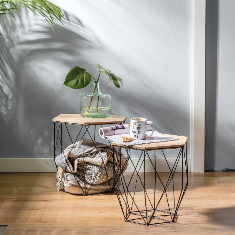 Opbergmand met deksel Malmö - 40x35x39 cm