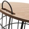 Mand industrial met tray - 45x43 cm