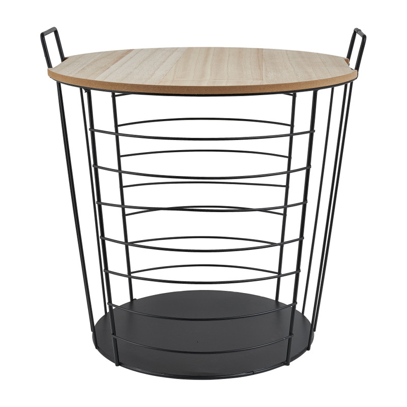 Opbergmand Oxford - ø40x43 cm 