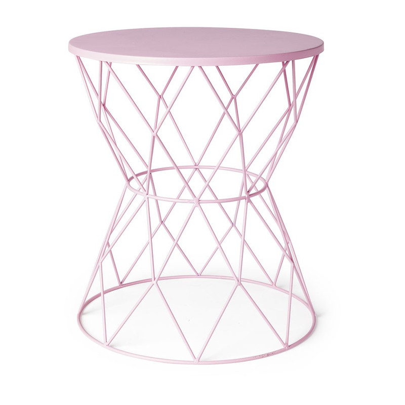 Tafeltje Diabolo - 35x40 cm - roze 