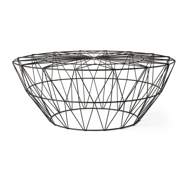 Salontafel Malmo - zwart - 75x30 cm