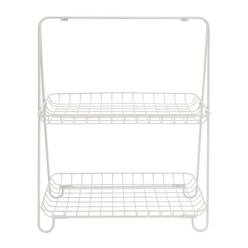 Etagère Malmo - 52x36x65 cm - wit