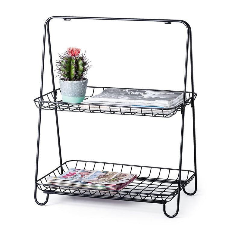 Etagère Malmo - 48x33x60.5 cm - zwart
