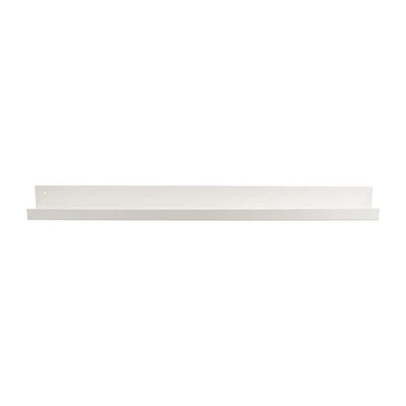 Wandplank metaal - 90 cm - wit
