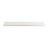 Wandplank metaal - 90 cm - wit