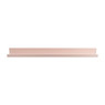 Wandplank metaal - 90 cm - roze