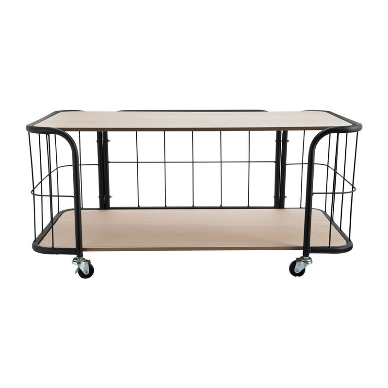 Salontafel Odense - 2 planken - 80x40x37 cm