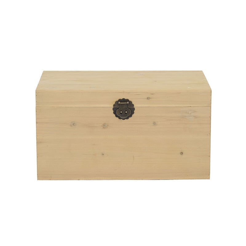 Kist hout - 39x61x33 cm